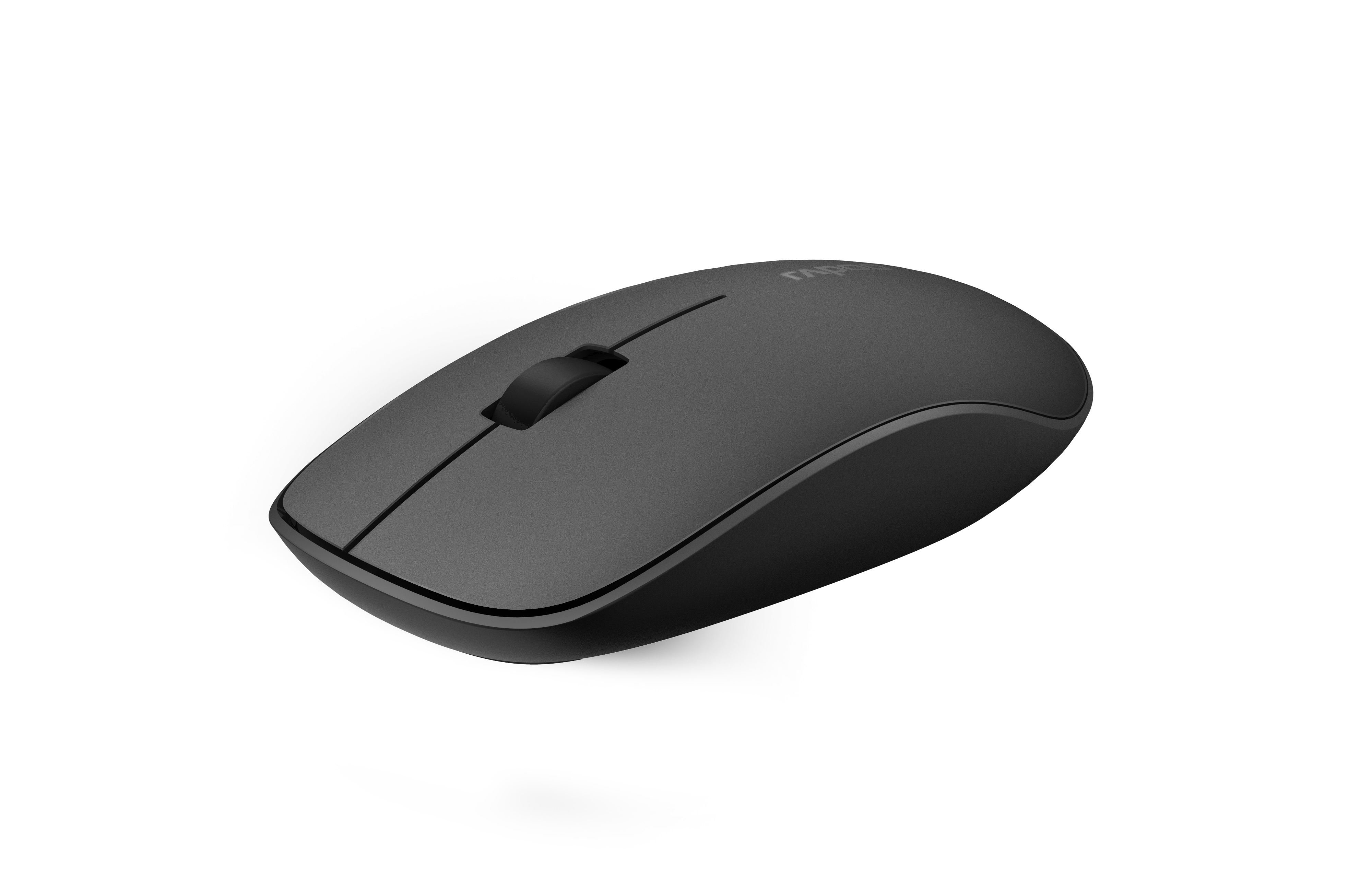 RAPOO 18104-RP M200 1300DPI Çok Modlu Sessiz Tıklama Özellikli Siyah Kablosuz Mouse