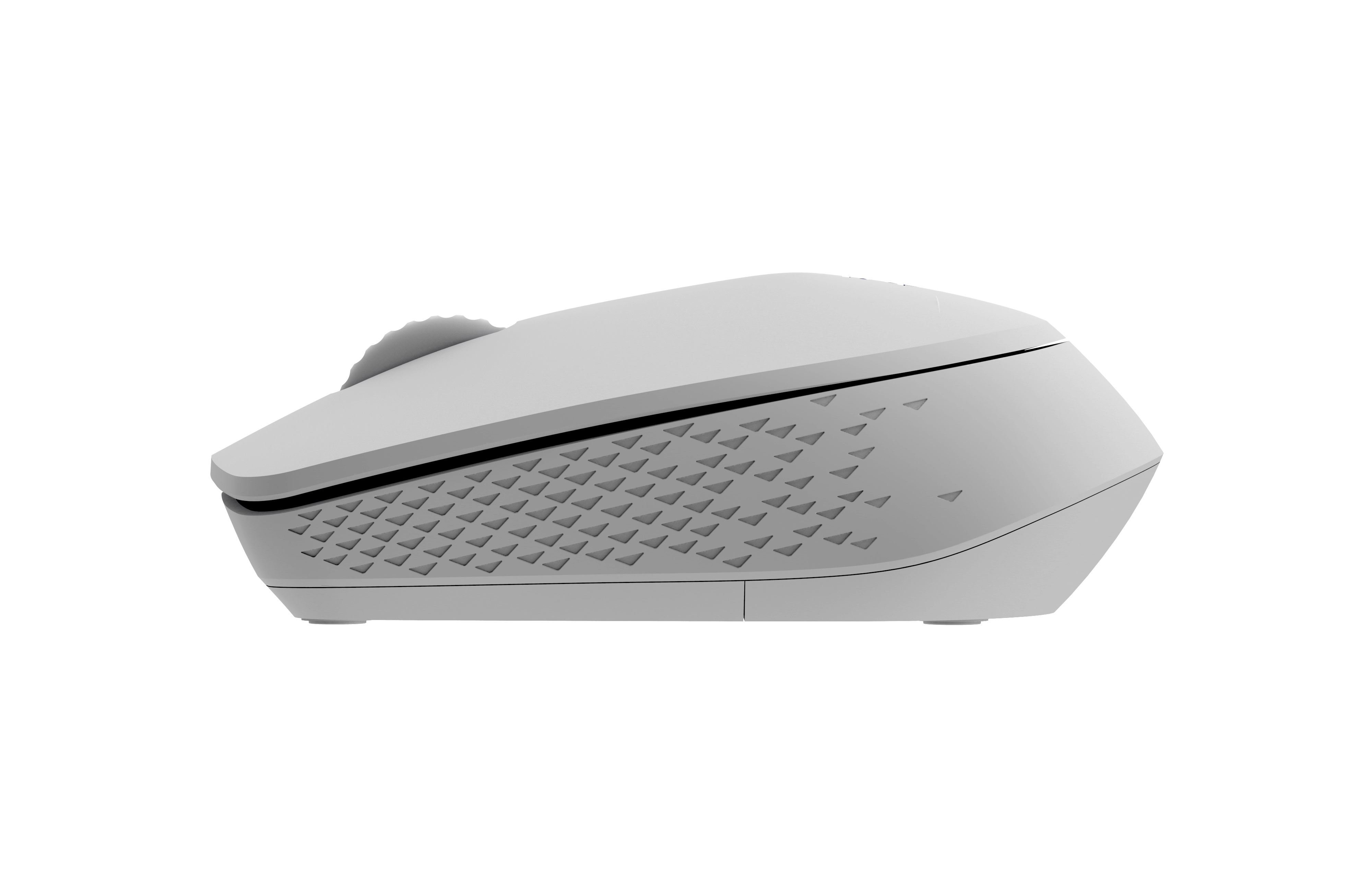 RAPOO 18185 M100 1300DPI Çok Modlu Sessiz Tıklama Kablosuz Mouse Açık Gri