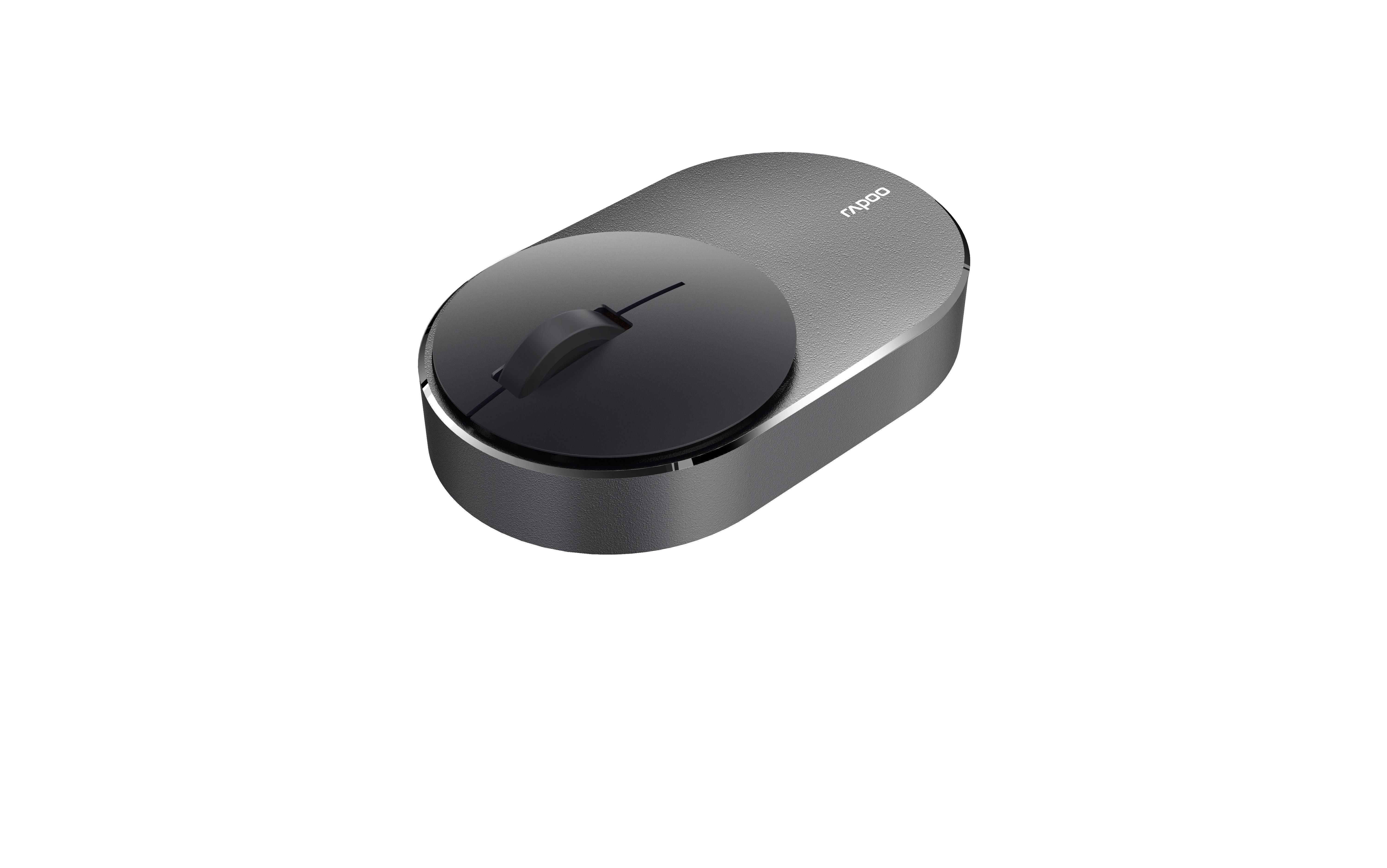 RAPOO 18552 M600 Mini 1300DPI Çok Modlu Sessiz Tıklama Kablosuz Mouse Siyah