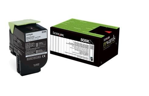 LEXMARK 80C80K0 CX310,CX410,CX510 Siyah 1000 Sayfa Lazer Toner