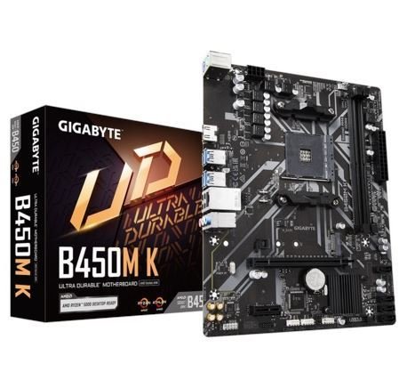 GIGABYTE B450M-K AMD B450M-K DDR4 HDMI ANAKART