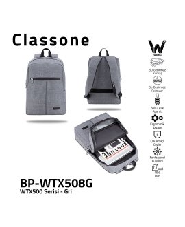CLASSONE BP-WTX508G  BP-WTX508G 15.6" Sırt ÇNT gri
