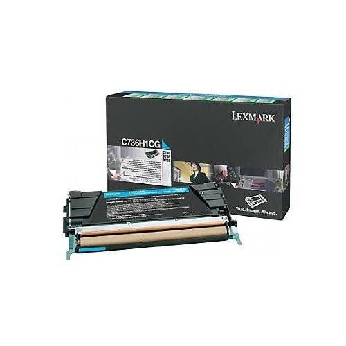 LEXMARK C736H1CG C73X,X73X Mavi 10000 Sayfa Lazer Toner