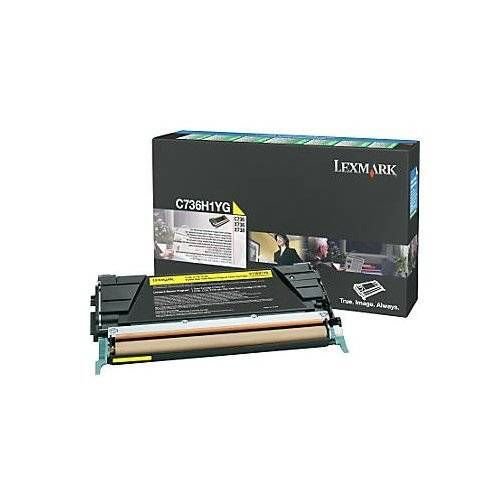 LEXMARK C736H1YG C73X,X73X Sarı 10000 Sayfa Lazer Toner