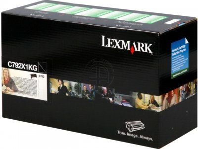 LEXMARK C792X1KG C792 Ekstra Yüksek Verimli Siyah 20000 Sayfa Lazer Toner