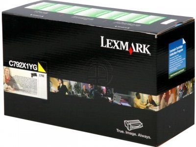 LEXMARK C792X1YG C792 Extra Yüksek Verimli Sarı 20000 Sayfa Lazer Toner