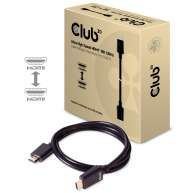 CLUB3D CAC-1371 1mt Yüksek Hızlı HDMI Kablo