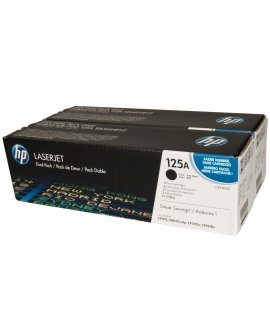 HP CB540AD No 125A 2'li Paket Siyah 2200 Sayfa Lazer Toner