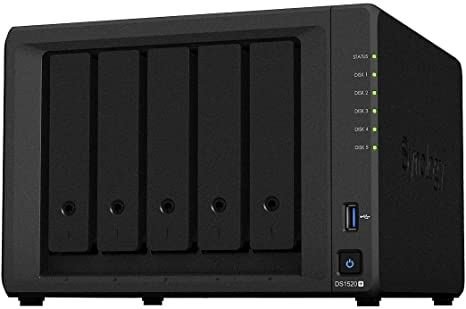 SYNOLOGY DS1520PLUS NAS SERVER 5AD 3,5