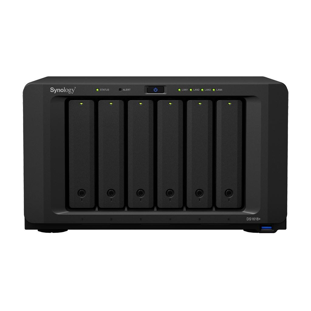 SYNOLOGY DS1618PLUS NAS SERVER 6AD 3,5