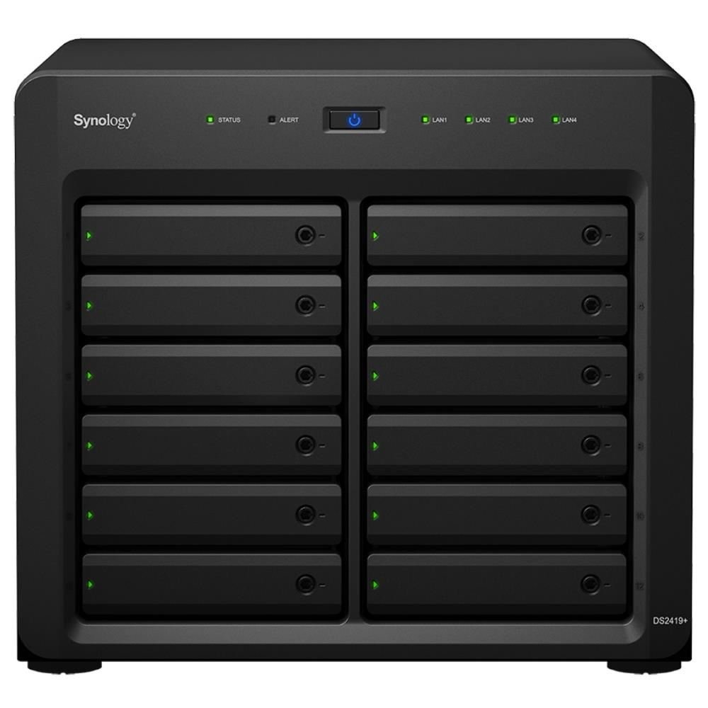 SYNOLOGY DS2419PLUS NAS SERVER 12 AD 3,5