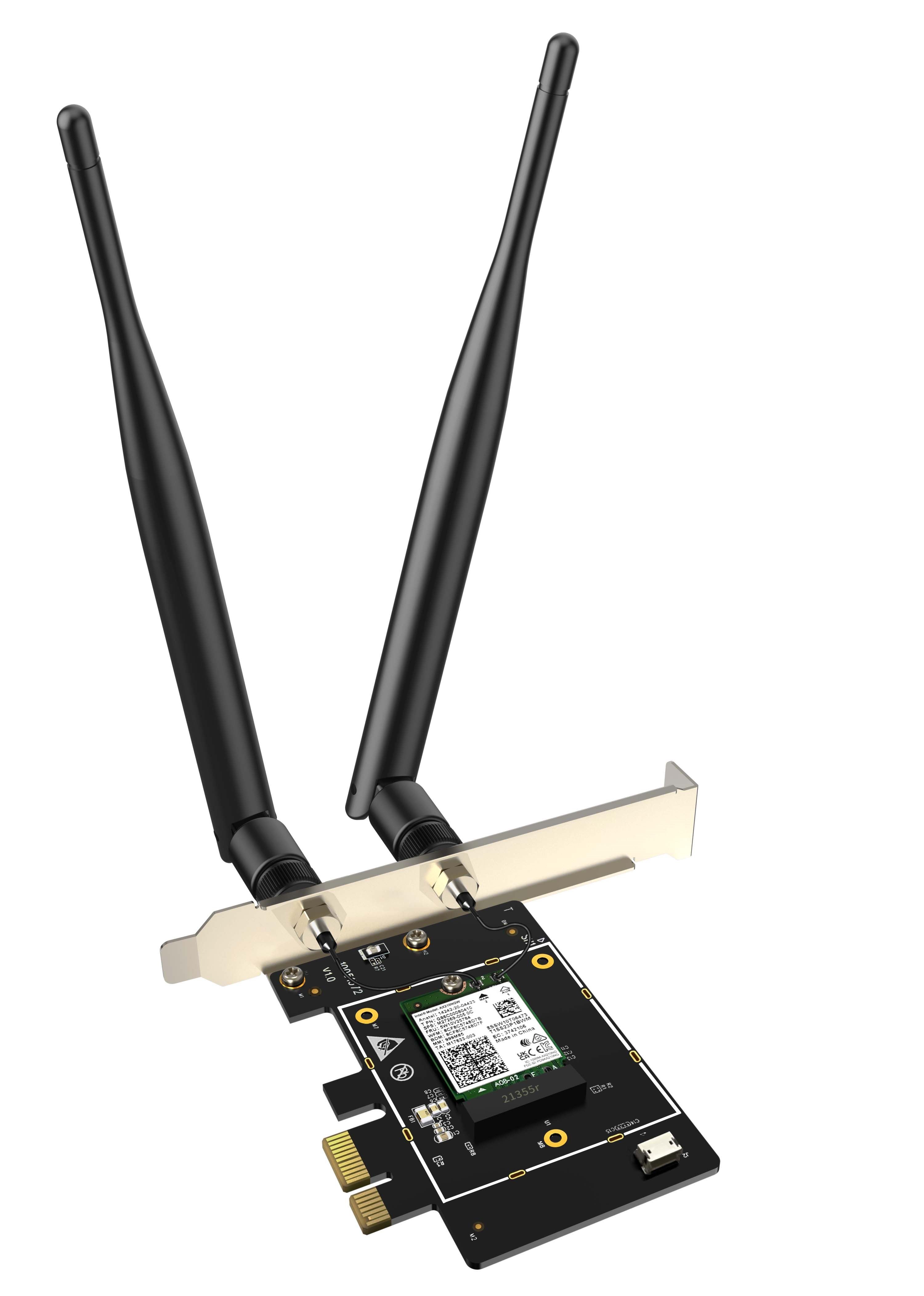 TENDA E33 E33 AX5400 Tri-band Gigabit Wi-Fi 6E PCI-E Adapter