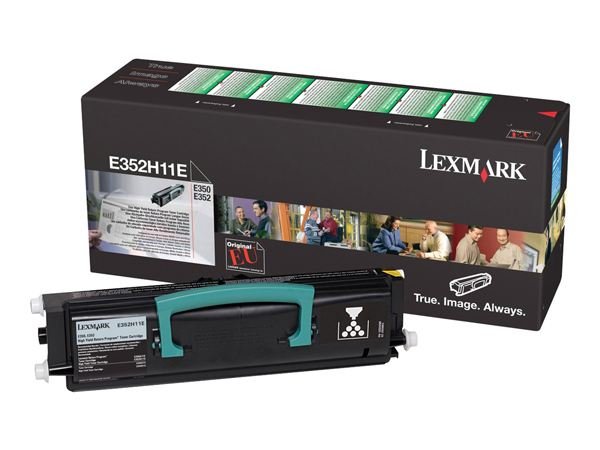 LEXMARK E352H11E E350D,E352DN Siyah 9000 Sayfa Lazer Toner