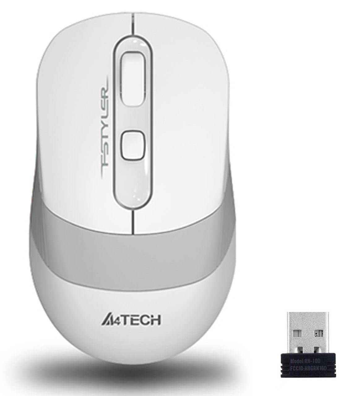 A4 TECH FG10-BEYAZ FG10 Kablosuz Optik Nano 2000DPI Beyaz Mouse