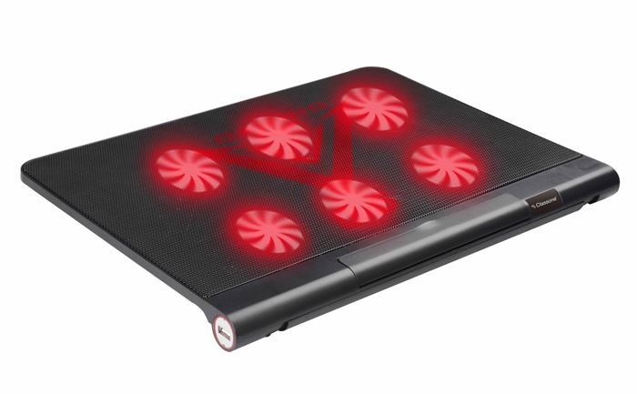 CLASSONE G6 15-17'' 6xFan 2xUSB 4xStand Kırmızı LED Gaming Notebook Soğutucu