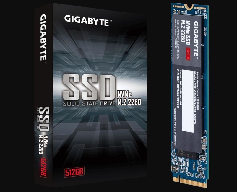 GIGABYTE GP-GSM2NE3512GNTD 512GB M.2 PCle  1700-1500MB/s Flash SSD
