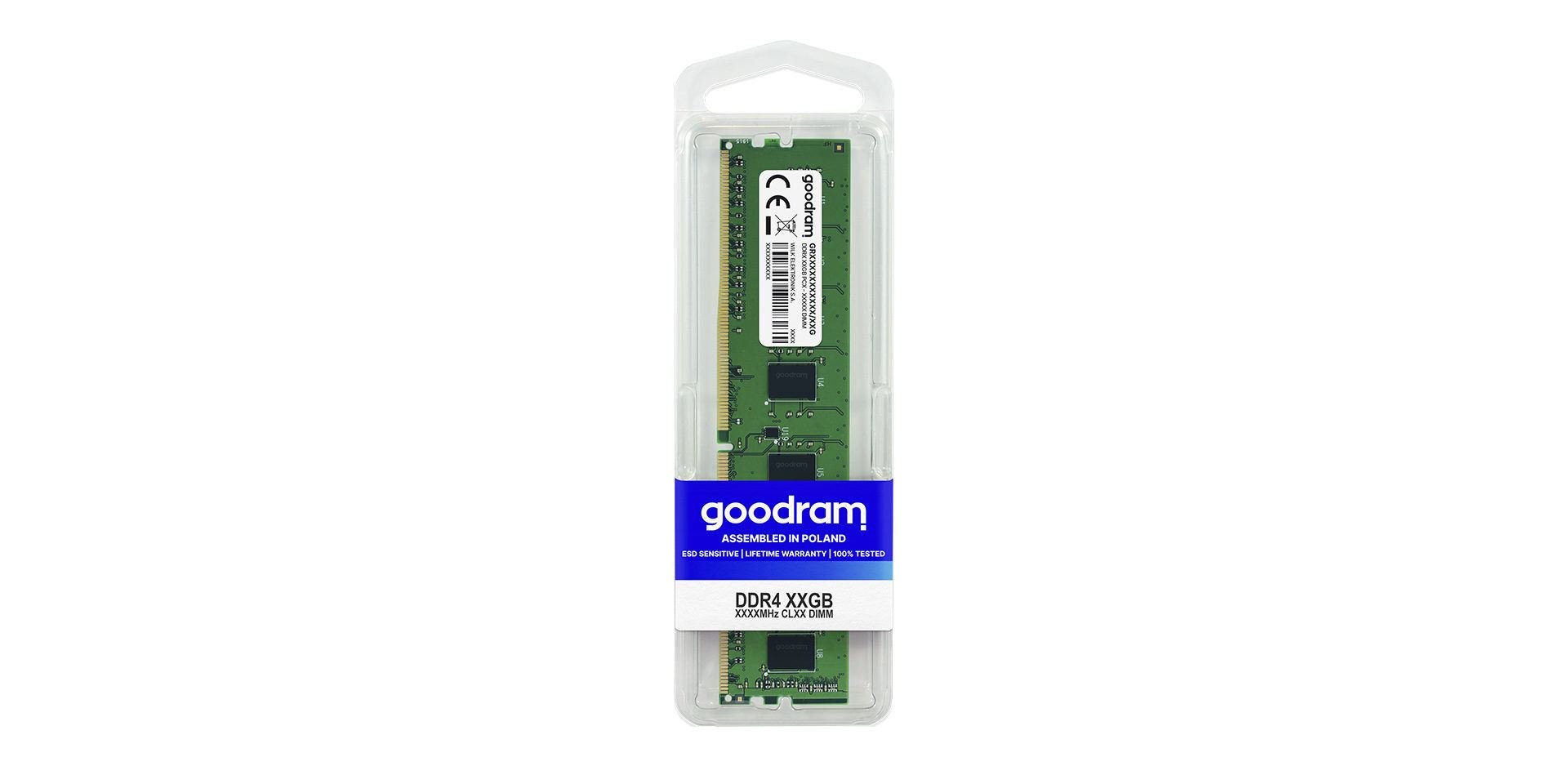 GOODRAM GR2666D464L19S-8G 8GB DDR4 2666MHZ CL19 PC4-21300 1.2V