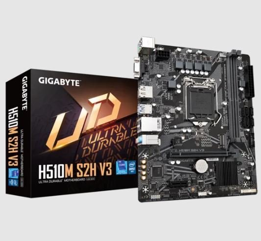 GIGABYTE H510M-S2H-V3 Supports 11th 10th Gen Intel® Core™ Processors