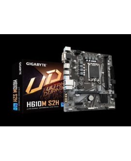GIGABYTE H610M-S2H-DDR5 Intel® H610 Motherboard with 6+1+1 Hybrid Phases Digital VRM Design PCIe