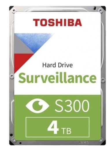 TOSHIBA HDWT840UZSVA 4TB S300 5400RPM SATA 3.0 5400MB 128MB 3.5'' Dahili Disk