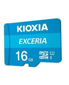 KIOXIA LMEX1L016GG2 16GB EXCERIA microSD C10 U1 UHS1 R100 Hafıza kartı