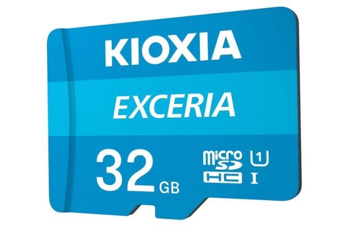 KIOXIA LMEX1L032GG2 32GB  EXCERIA MicroSD C10 U1 UHS1 R100 Hafıza kartı