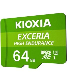 KIOXIA LMHE1G064GG2 FLA 64GB EXCERIA HIGH ENDURANCE microSD C10 U3 V30 A1