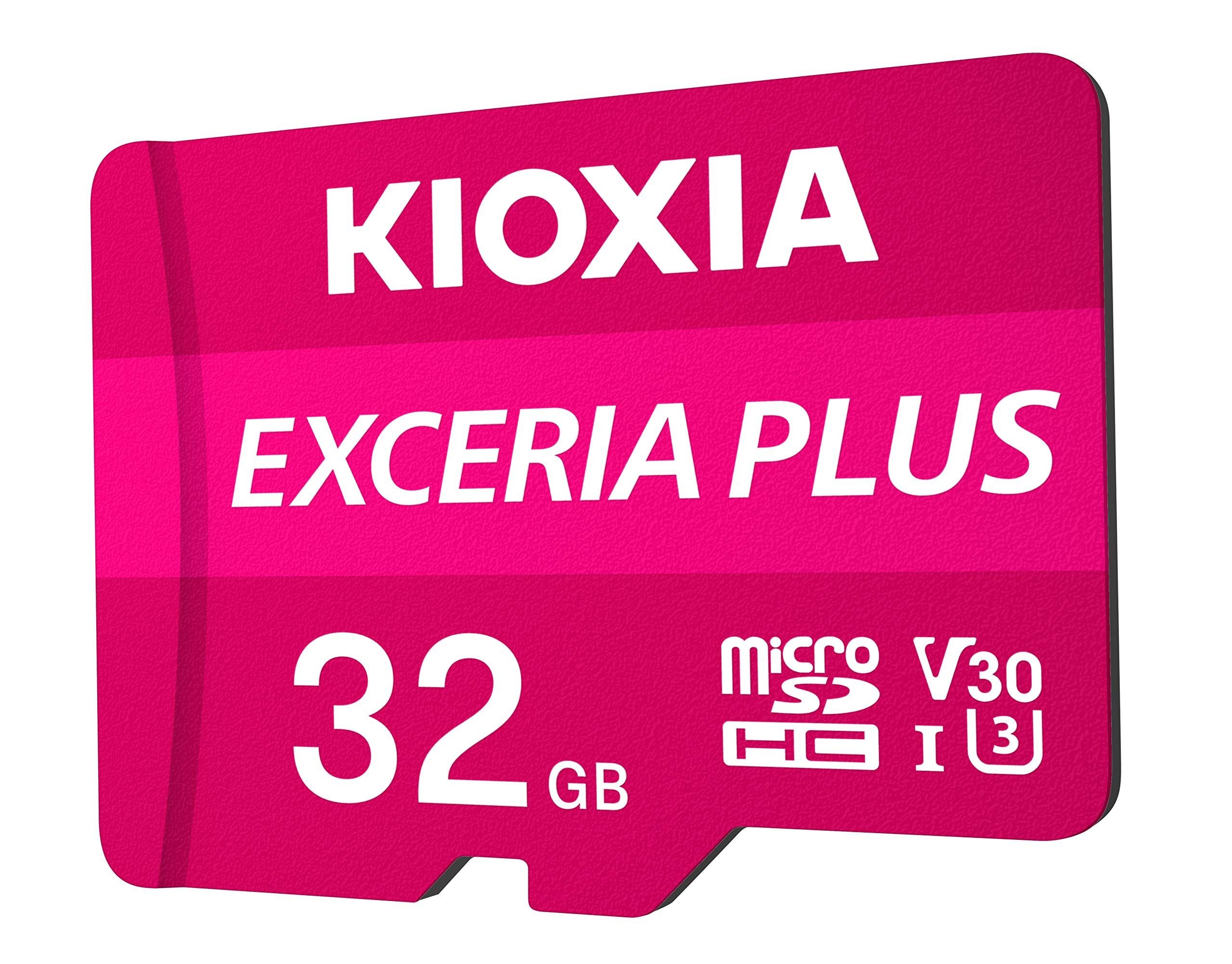 KIOXIA LMPL1M032GG2 FLA 32GB EXCERIA PLUS microSD C10 U3 V30 UHS1 A1