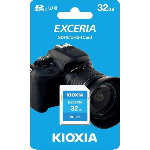 KIOXIA LNEX1L032GG4 32GB NormalSD EXCERIA C10 U1 UHS1 R100 Hafıza kartı