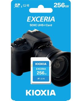 KIOXIA LNEX1L256GG4 256GB NormalSD EXCERIA C10 U1 UHS1 R100 Hafıza kartı