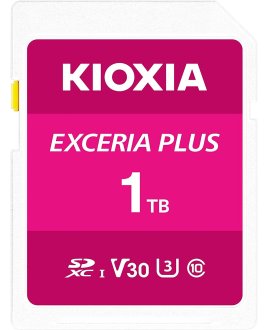 KIOXIA LNPL1M001TG4 1TB NormalSD EXCERIA PLUS C10 U3 V30 UHS1 R98 Hafıza kartı