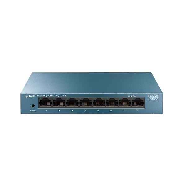 TP-LINK MS108G MS108G 8-Port 10/100/1000 Mbps Masaüstü Switch
