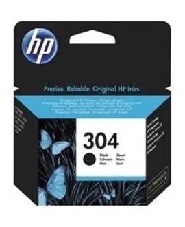 HP N9K06A No 304 Siyah Kartuş