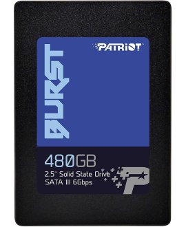 PATRIOT PBU480GS25SSDR 480GB BURST Sata 3.0 560-540MB/s 7mm 2.5" Flash SSD