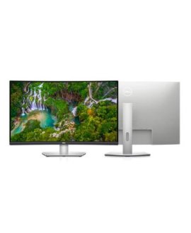 DELL S3221QS S-Series Monitor, 31.5" CURVED 4K UHD 3840X2160 4ms 75Hz HDMI, DP USB