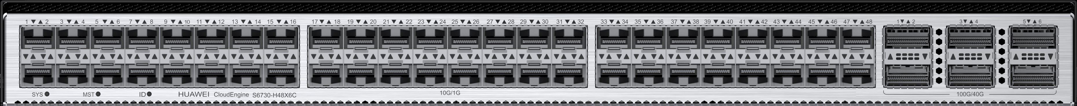HUAWEI S6730-H48X6C 48 x 10 Gig SFP+ 6 x 40/100 Gig QSFP28 Port