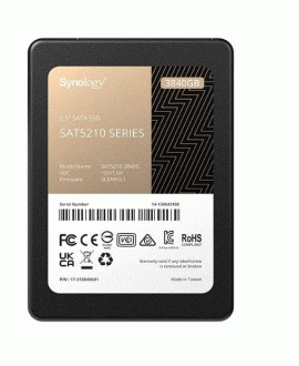 SYNOLOGY SAT5210-3840G 3.84TB SAT5210 SATA 6 GB/sn 530-500Mb/s 2.5'' Flash SSD