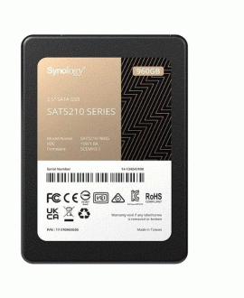 SYNOLOGY SAT5210-960G 960GB SAT5210 SATA 6 Gb/s 530-500Mb/s Flash SSD