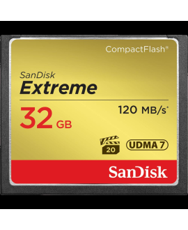 SANDISK SDCFXSB-032G-G46 32 GB Extreme Pro 120 MB Class 10 Micro SD