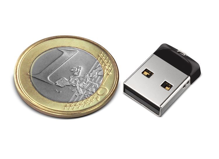 SANDISK SDCZ33-016G-G35 16GB Cruzer FIT USB 2.0 Siyah USB Bellek
