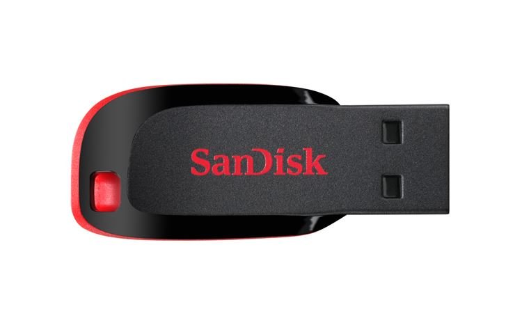 SANDISK SDCZ50-016G-B35 Cruzer Blade USB 2.0 Siyah USB Bellek 16 GB