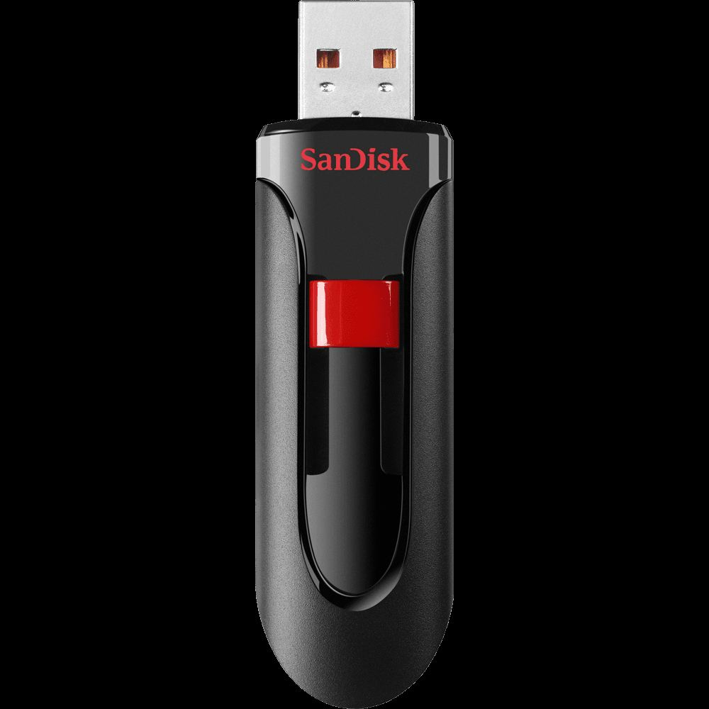 SANDISK SDCZ60-064G-B35 64GB Cruzer Glide USB2.0 Siyah USB Bellek