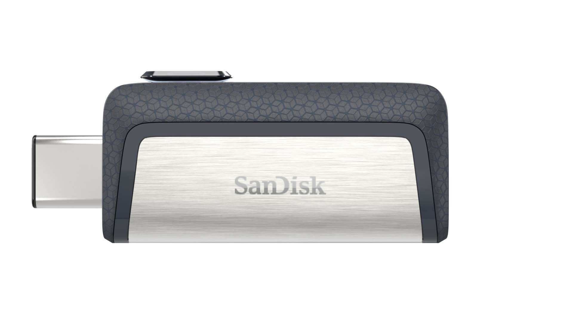 SANDISK SDDDC2-128G-G46 128GB Ultra Dual Drive Type C USB 3.1 Gri USB Bellek