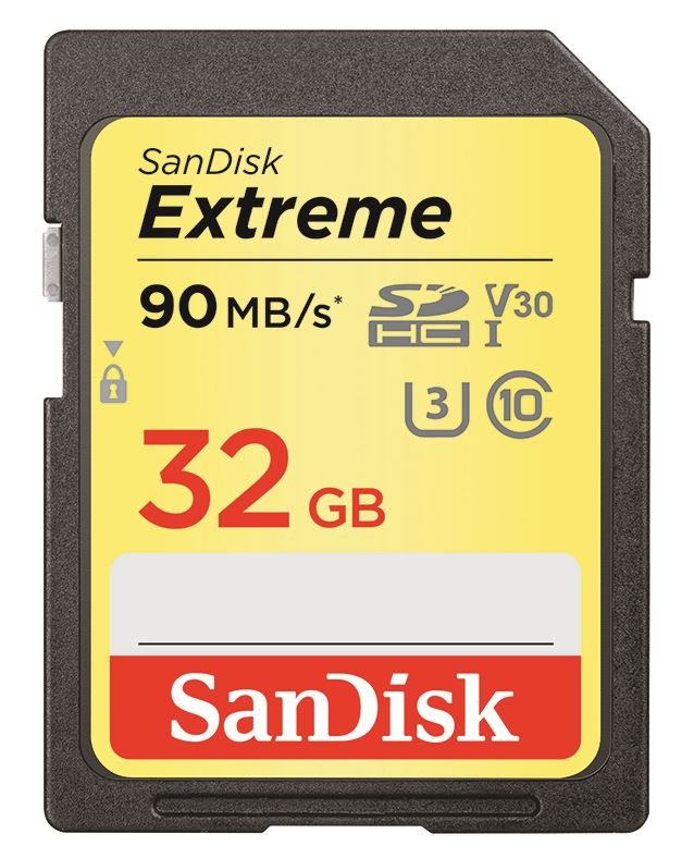SANDISK SDSDXVE-032G-GNCI2 Extreme SD UHS-I Kart 32GB