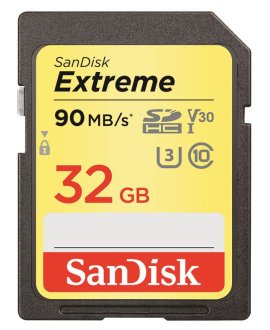 SANDISK SDSDXVE-032G-GNCI2 Extreme SD UHS-I Kart 32GB