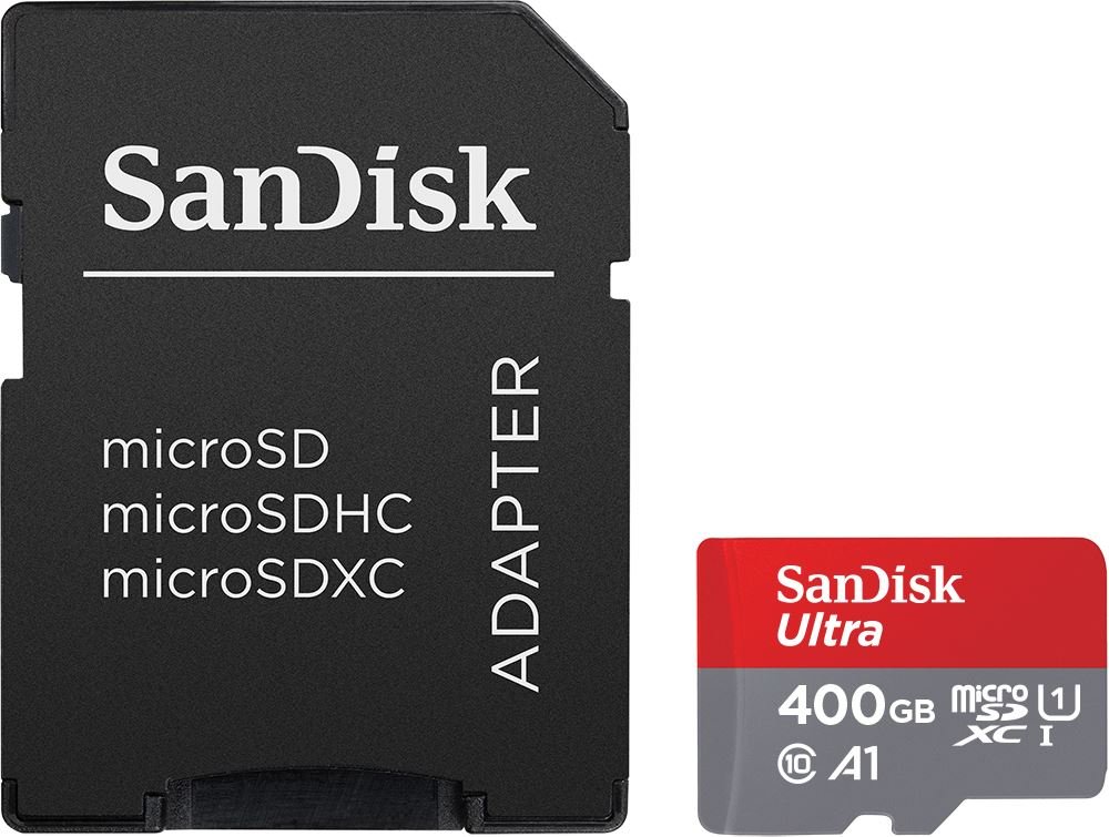 SANDISK SDSQUA4-400G-GN6MN FLA 400GB ULTRA MSD 120MB/S C10 UHS-I