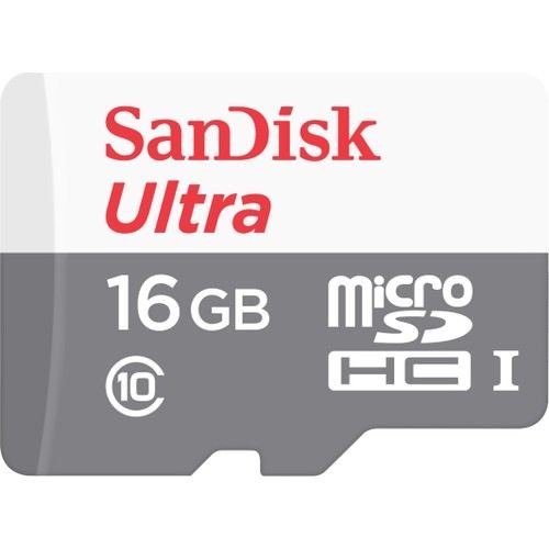SANDISK SDSQUNS-016G-GN3MN 16GB Ultra mSDHC 80MB/s Class 10 UHS-I Micro SD Kart