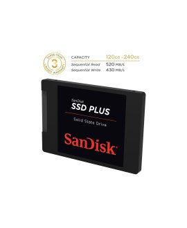 SANDISK SDSSDA-1T00-G27 SSD PLUS 1TB 2.5" 535-350 MB/S SATA3