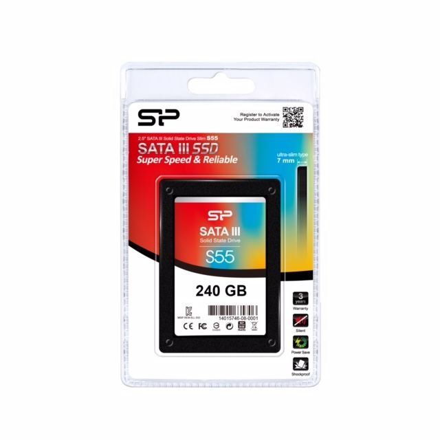 SP240GBSS3S55S25 240GB S55 Sata 3.0 540-510MB/s 7MM Flash SSD