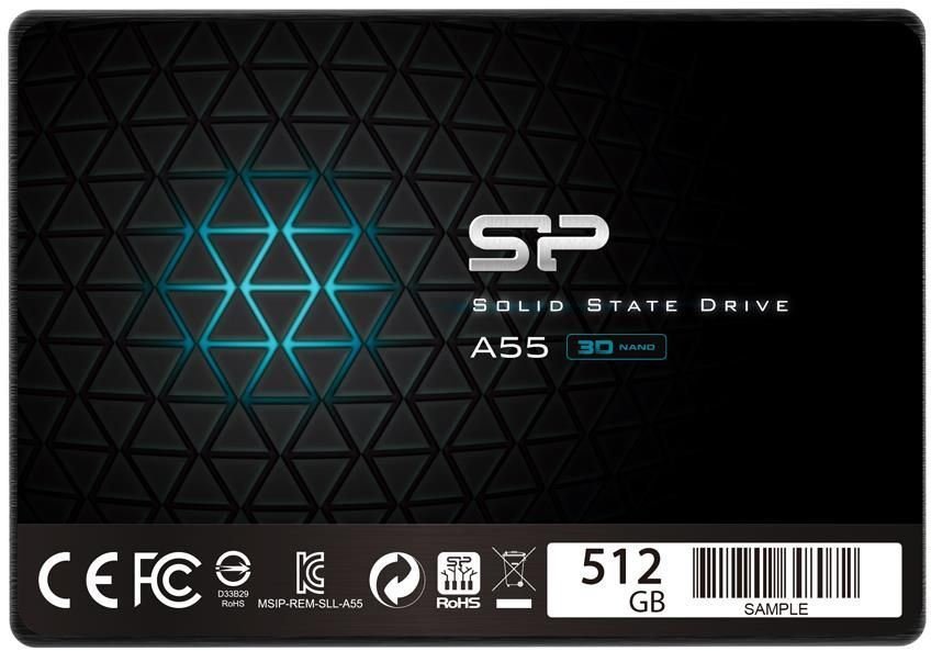 SP512GBSS3A55S25 512GB ACE A55 Sata 3.0 560-530MB/s 2.5